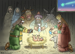 GIFTS FOR JESUS by Marian Kamensky