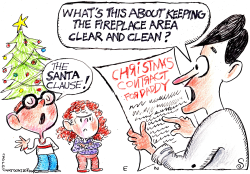 Santa Clause by Randall Enos