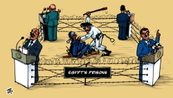 EGYPT’S PRISONS  by Emad Hajjaj