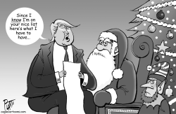 Trump's Christmas List by Bruce Plante