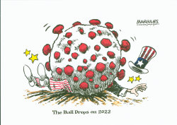 THE BALL DROPS ON 2022 by Jimmy Margulies