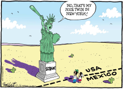 GET REAL ON IMMIGRATION by Bob Englehart
