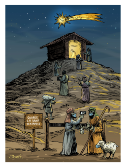CHRISTMAS IN PANDEMIC by Dario Castillejos