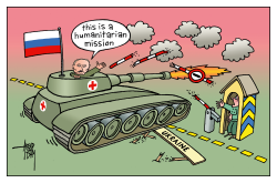 Putin attacks Ukraine by Arend van Dam