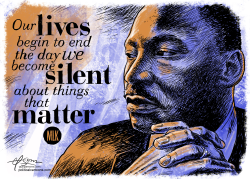 MARTIN LUTHER KING DAY by Guy Parsons