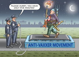 Anti Vaxxer Movement by Marian Kamensky