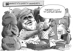 Hannity's Explosive Texts by Dave Whamond
