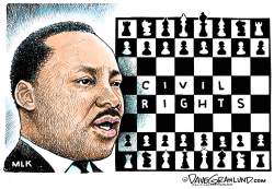 MLK DAY AND CIVIL RIGHTS by Dave Granlund