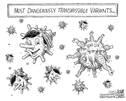Dangerous Variants by Adam Zyglis