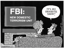 New FBI Unit by Bob Englehart