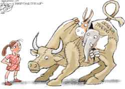 WEASELS OF WALL STREET by Pat Bagley