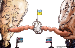 PutinBiden Negotiations About Ukraine by Vladimir Kazanevsky
