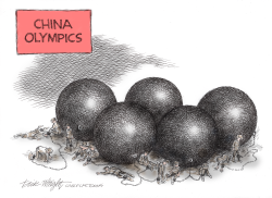 CHINA OLYMPICS by Dick Wright