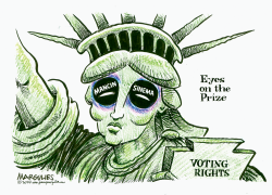 EYES ON THE PRIZE by Jimmy Margulies