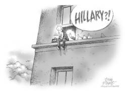 Hillary Ready to Take Joe's Place by Dick Wright