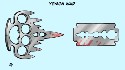 YEMEN WAR by Emad Hajjaj