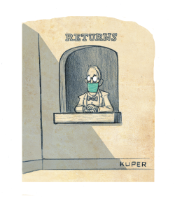 RETURN TO NORMAL? by Peter Kuper