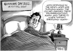 Groundhog Day 2022 by Dave Whamond