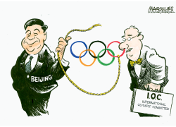 Beijing and the I.O.C. by Jimmy Margulies
