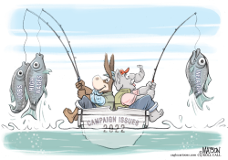 FISHING FOR 2022 CONGRESSIONAL CAMPAIGN ISSUES by R.J. Matson