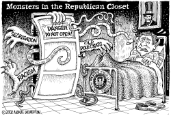 Republican Closet Monsters by Wolverton