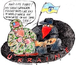 TROOPS IN UKRAINE by Randall Enos
