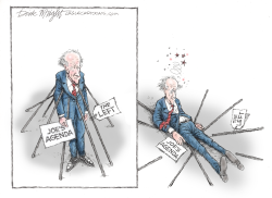 THE LEFT IS ABANDONING BIDEN by Dick Wright