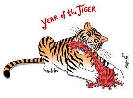 YEAR OF THE TIGER  by Stephane Peray