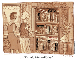 OVER SIMPLIFYING by Peter Kuper