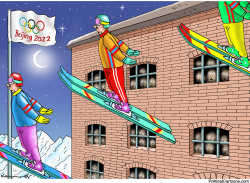 CHINA OLYMPICS by Marian Kamensky