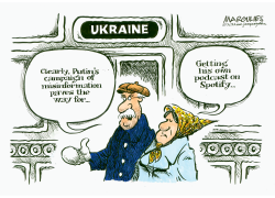 PUTIN MISINFORMATION ON UKRAINE by Jimmy Margulies