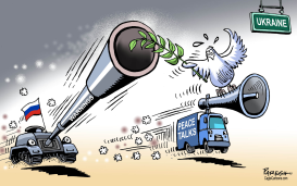 RUSSIA AND PEACE TALKS by Paresh Nath