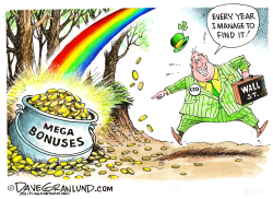 CEOS AND POTS OF GOLD by Dave Granlund
