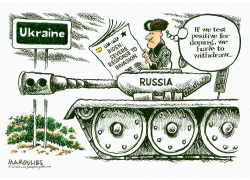 SEVERE RESPONSE TO UKRAINE INVASION by Jimmy Margulies