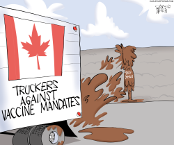 TRUDEAU AND TRUCKERS by Gary McCoy