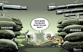 RUSSIAN WITHDRAWAL by Paresh Nath