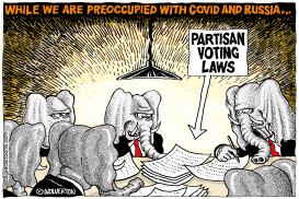 PARTISAN VOTING LAWS by Monte Wolverton