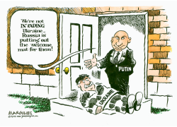 RUSSIA INVADES UKRAINE by Jimmy Margulies
