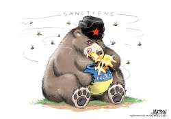 RUSSIAN BEAR IGNORES SANCTIONS by R.J. Matson