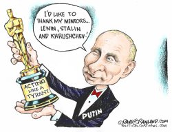 OSCARS AND RUSSIAN TYRANTS by Dave Granlund