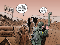 	A TURN FOR THE WORSE IN UKRAINE by Patrick Chappatte