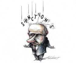 SANCTIONS BOUNCE OFF PUTIN by Dale Cummings