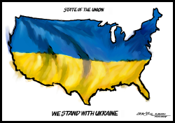 STAND WITH UKRAINE by J.D. Crowe