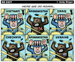 HERE WE GO AGAIN UKRAINE by Andy Singer