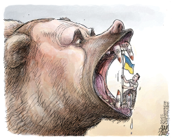 UKRAINE RESISTANCE by Adam Zyglis