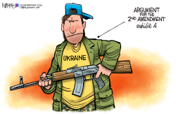 UKRAINE 2ND AMENDMENT by Rick McKee