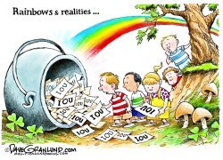 RAINBOWS AND REALITIES by Dave Granlund