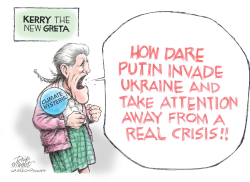 KERRY AND CLIMATE HYSTERIA by Dick Wright