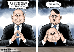 FACING OFF PUTIN by Kevin Siers