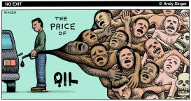 PRICE OF OIL by Andy Singer